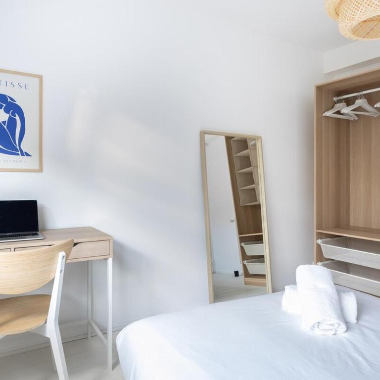 Petit Drelon - Appart cosy à 5 min à pied de Jaude - Apartamento - 11