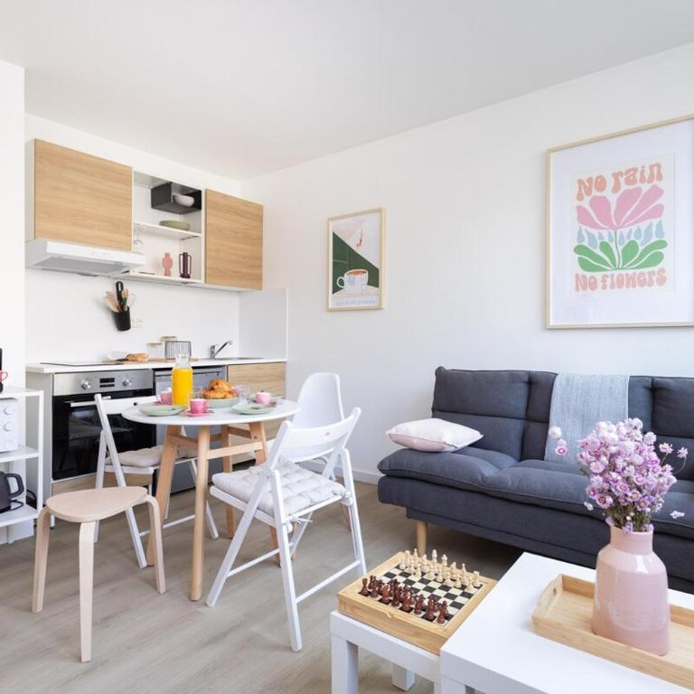 Petit Drelon - Appart cosy à 5 min à pied de Jaude - Apartamento - 13