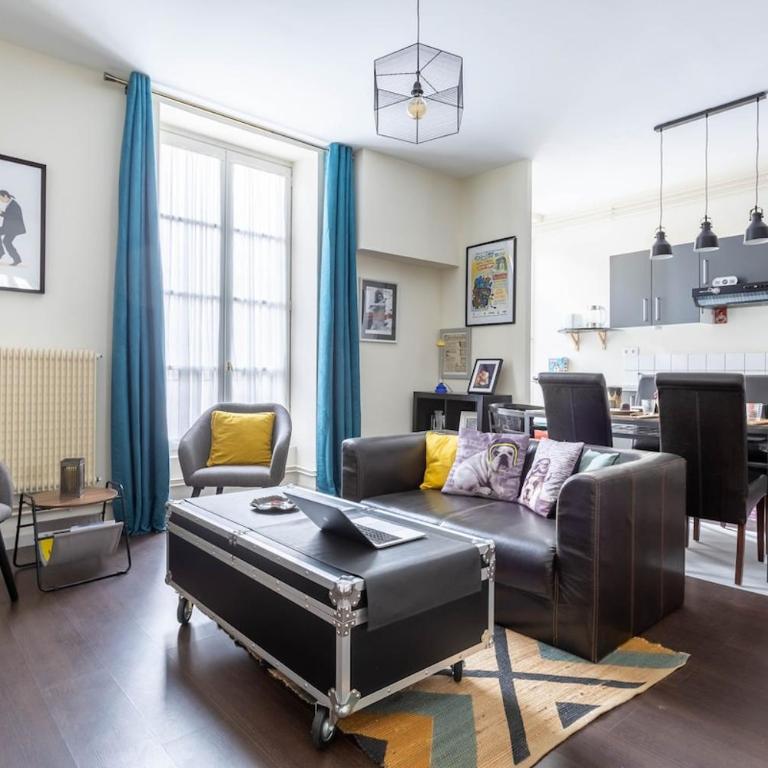 Remy - Appt 68 m2 cosy - Place de Jaude & tramway - Appartement - 1