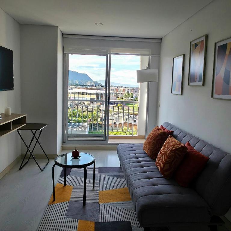 Ejecutivo con vista natural, Parking, Wifi, Cajicá - Apartamento con vistas a las montañas - 3