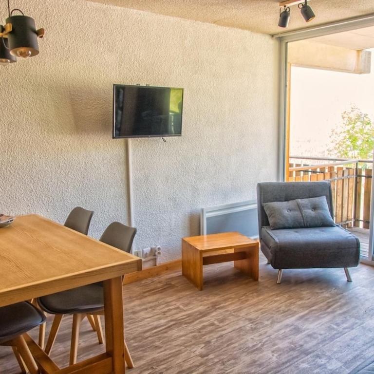 Studio cosy 4 pers - Vue montagne - Proche pistes - One-Bedroom Apartment - 7