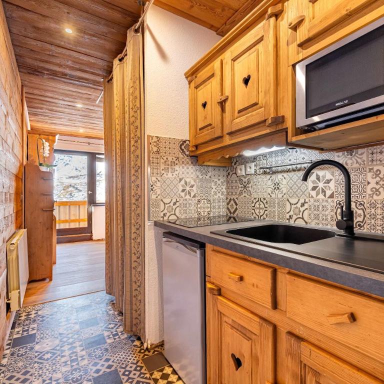 Residence Les Olympiades, Ski In-Out with WiFi in Val Thorens, "V5" by Versant Collection - Appartamento - 7