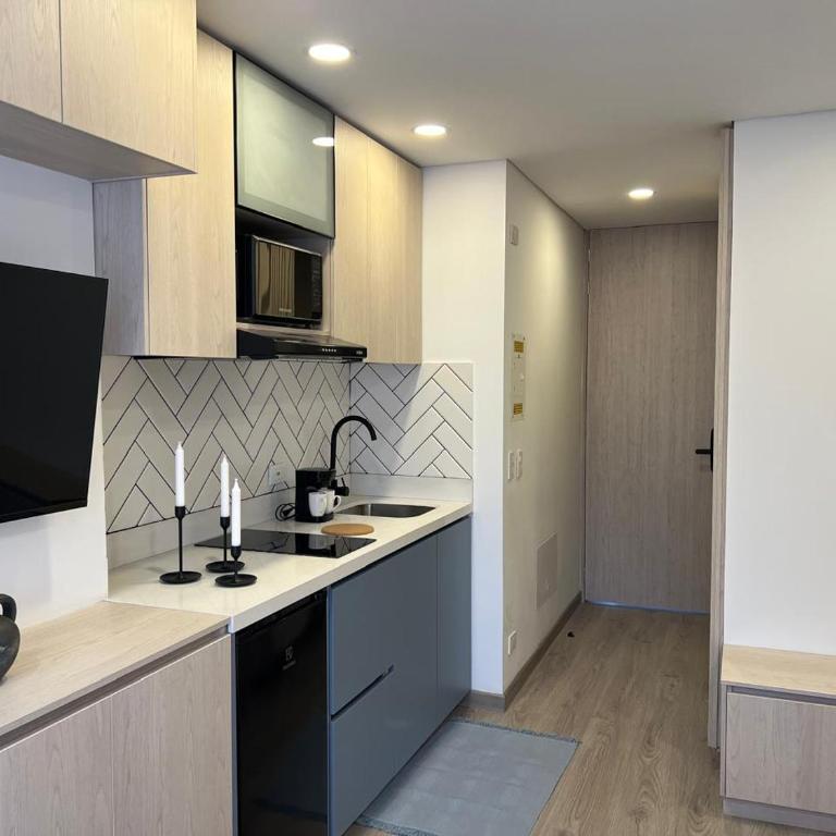Apartaestudio country club Bogotá - Fully Equipped - Apartamento de 1 dormitorio - 13