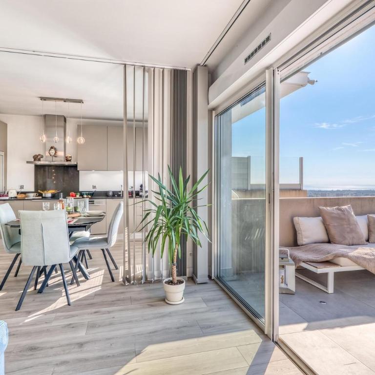Rooftop Le Plaza - 10mn from Cannes - Happy Rentals - Apartment mit Terrasse - 3