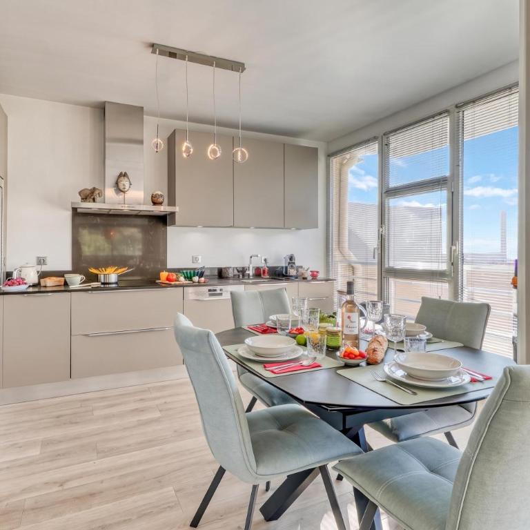 Rooftop Le Plaza - 10mn from Cannes - Happy Rentals - Apartment mit Terrasse - 5