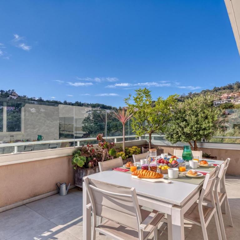 Rooftop Le Plaza - 10mn from Cannes - Happy Rentals - Apartment mit Terrasse - 15