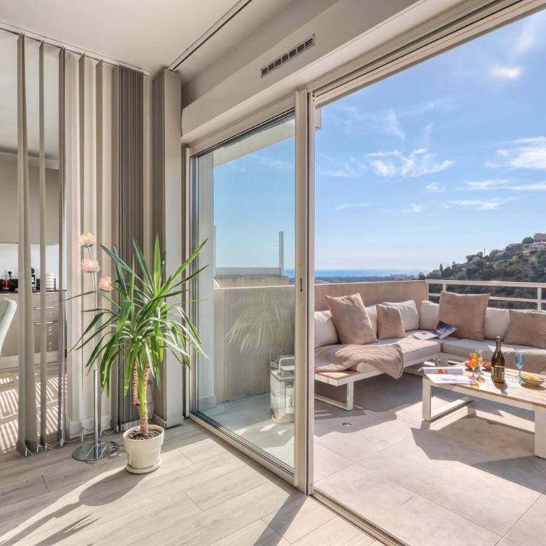 Rooftop Le Plaza - 10mn from Cannes - Happy Rentals - Apartment mit Terrasse - 17