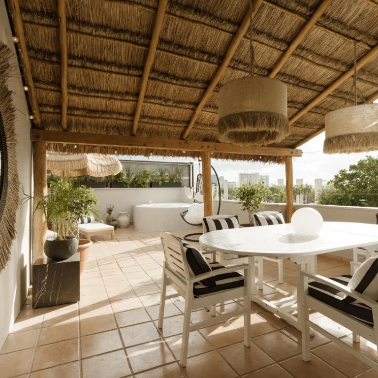 Terrazza 942 Rooftop Jacuzzi Prime Cancun Location - Apartamento de 3 dormitorios - 1
