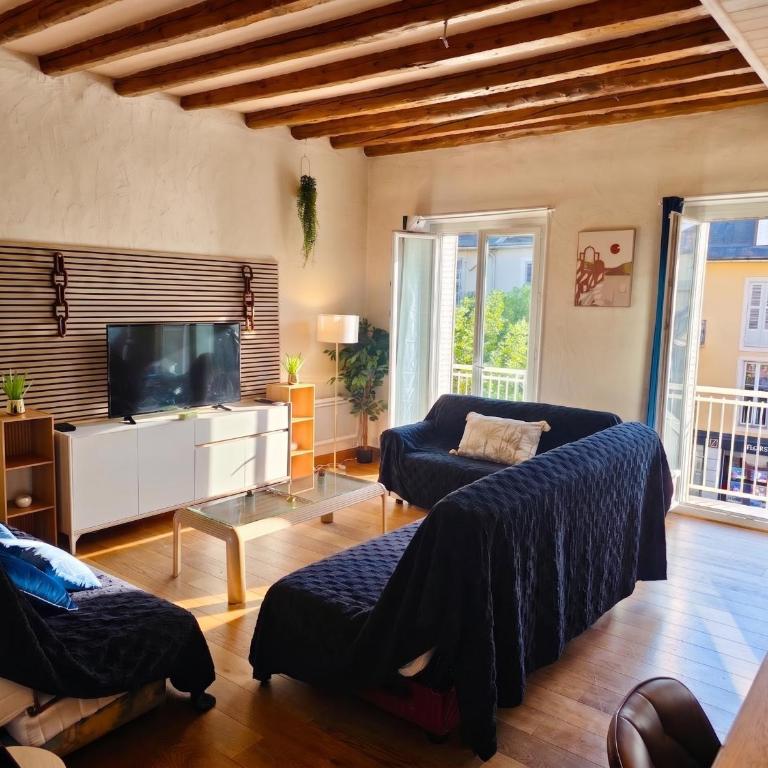 Grand T3 traversant avec 2 Balcons en Hypercentre - Appartement 2 Chambres Deluxe avec Balcon - 1