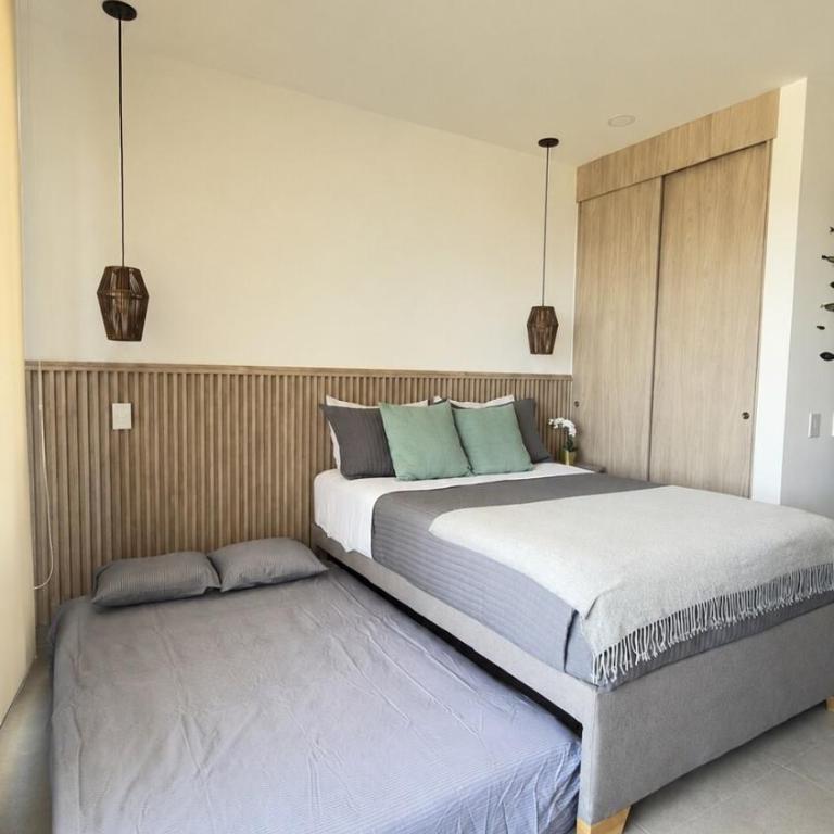 Loft with sea view, pool and beach - One-Bedroom Apartment - 34