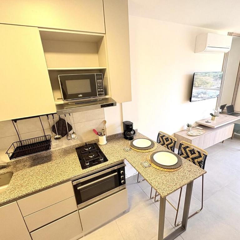Loft with sea view, pool and beach - One-Bedroom Apartment - 28