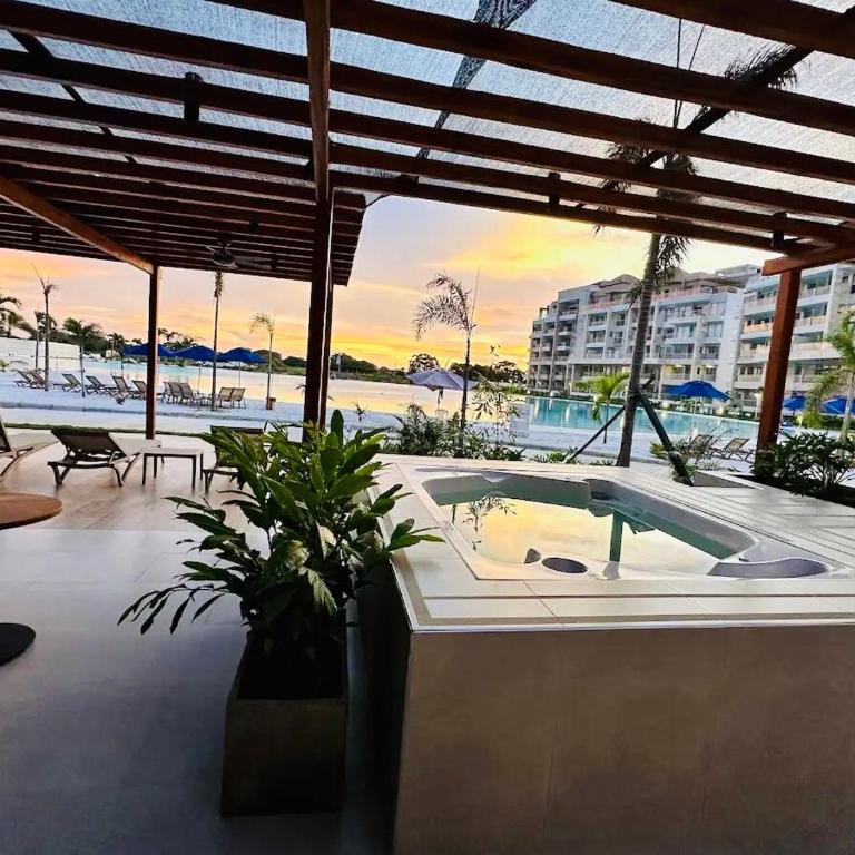Tu lugar en el caribe con vista a la laguna de Baía Kristal - One-Bedroom Apartment - 4