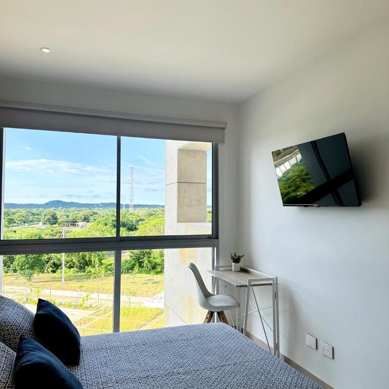 Tu lugar en el caribe con vista a la laguna de Baía Kristal - One-Bedroom Apartment - 11