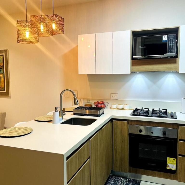 Tu lugar en el caribe con vista a la laguna de Baía Kristal - One-Bedroom Apartment - 18