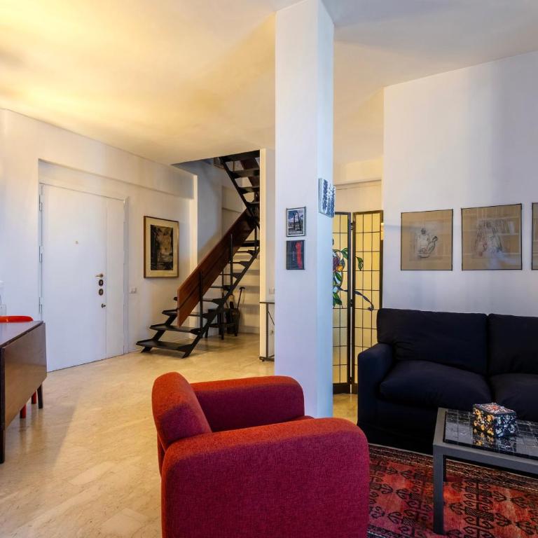 Edda Lovely Penthouse in Trastevere with View - Appartamento con 1 Camera da Letto e Vista Città - 5