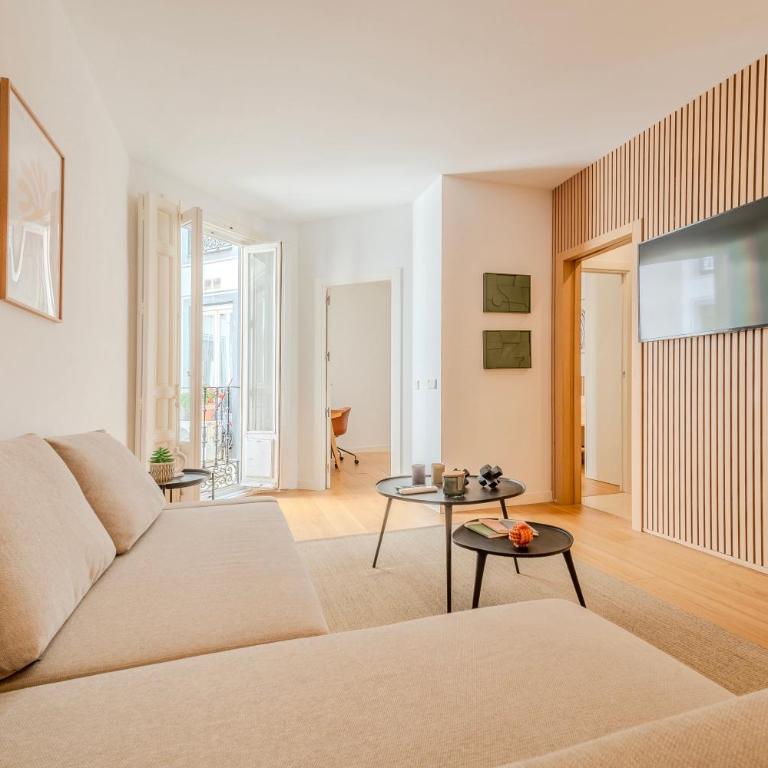 Moderno en Gran Vía con AC y WIFI para 4 huéspedes - Apartment mit 1 Schlafzimmer - 1