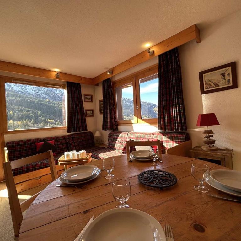 Appartement cosy, animaux OK, près des pistes - 5 pers. - Appartement 1 Chambre - 12