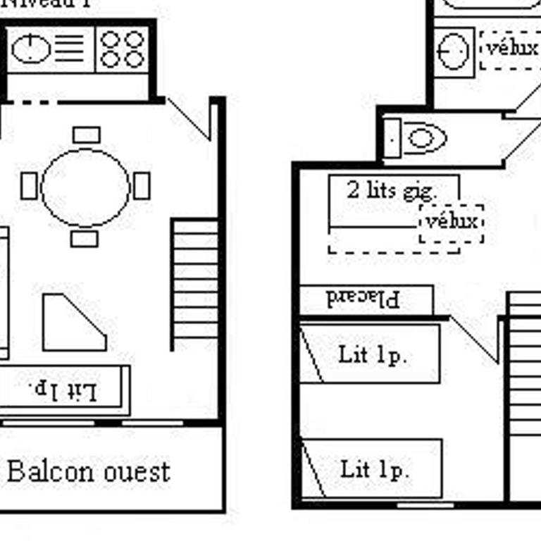 Appartement cosy, animaux OK, près des pistes - 5 pers. - Appartement 1 Chambre - 17