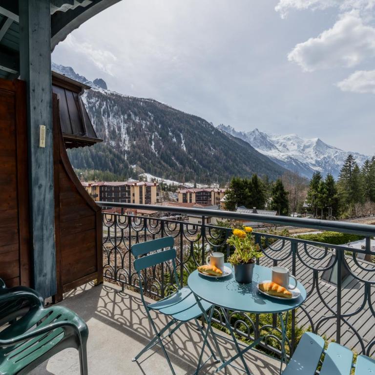Le Cristal MB18 Mont-Blanc View, Pool, Parking & Free WiFi - Happy Rentals - Appartement avec Balcon - 10