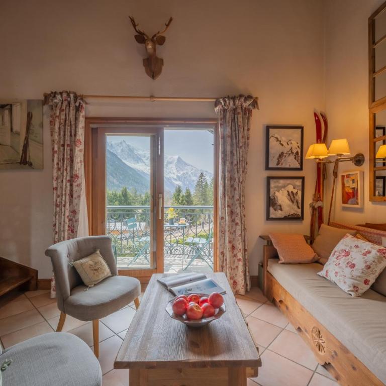 Le Cristal MB18 Mont-Blanc View, Pool, Parking & Free WiFi - Happy Rentals - Appartement avec Balcon - 17