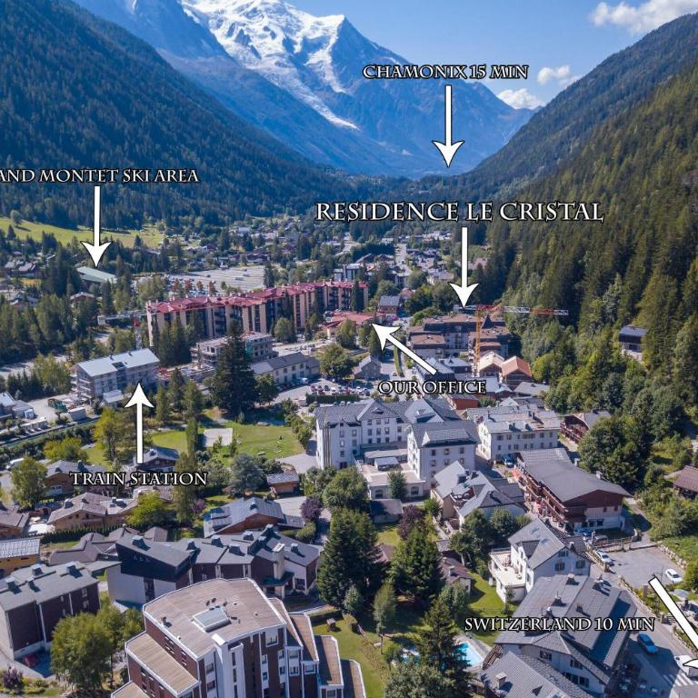 Le Cristal GM11 Mountain View, Pool, Private Sauna & Parking - Happy Rentals - Appartement avec Balcon - 24