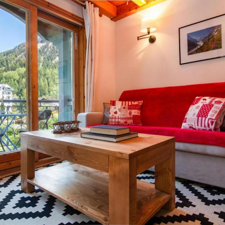 Le Cristal Lognan 8 Mountain View & Free WiFi - Happy Rentals - Apartment with Balcony - 3