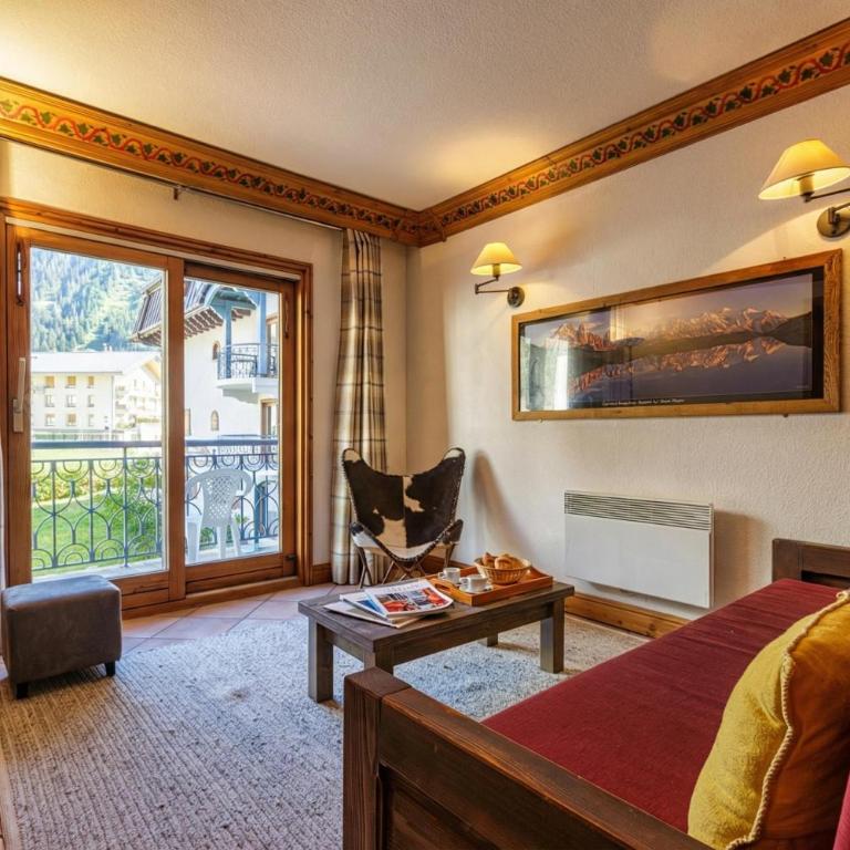 Le Cristal GM7 Mountain View, Pool, Private Sauna & Parking - Happy Rentals - Appartement avec Balcon - 2