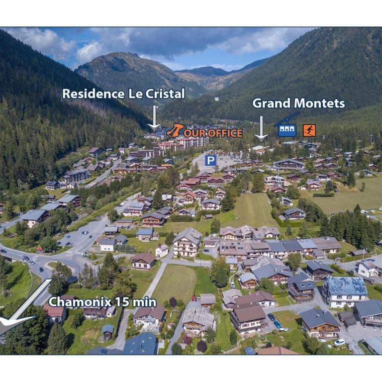 Le Cristal GM7 Mountain View, Pool, Private Sauna & Parking - Happy Rentals - Appartement avec Balcon - 24