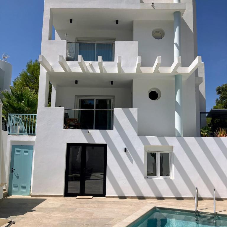 Modern Villa Cala Vadella - Sea Views, Sunset, 9 Min Walk to Beach - Quiet Area, No Parties - Villa - 2