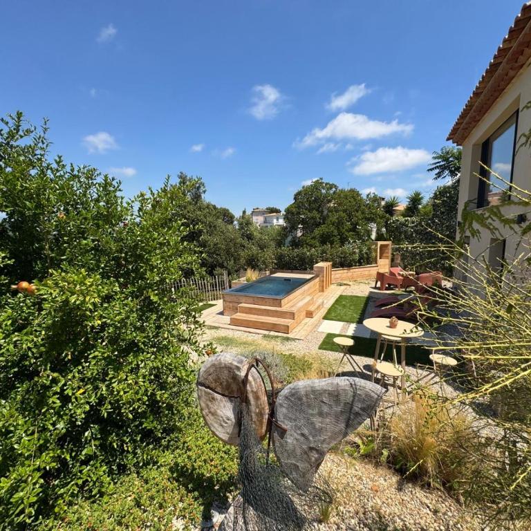 Tiny House - St-Paul-de-Vence - private jacuzzi - panoramic view - Casa con 1 dormitorio - 35