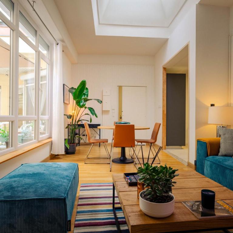 Appartement avec patio privé centre ville Strasbourg - Appartamento Loft con 1 Camera da Letto e Balcone - 25