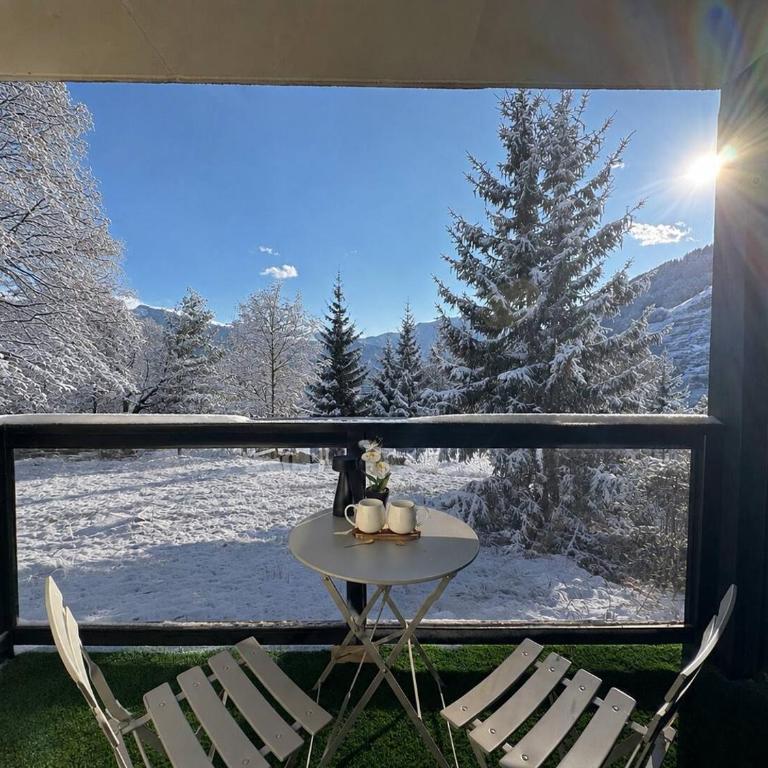 Studio pour 4 personnes Huez - Estudio con balcón - 1
