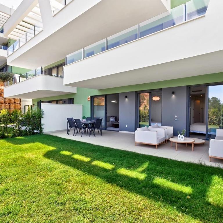 Bahia Golf Retreat Garden Pool & Gym La Cala - Apartamento Deluxe de 2 dormitorios con vistas al jardín - 17