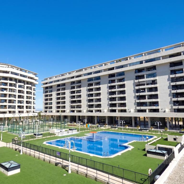 Bonaire Patacona - Apartamento playa piscina WiFi terraza - Appartamento con 2 Camere da Letto - 1