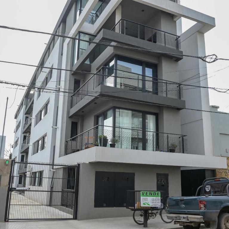 Depto premium 1 hab y balcón doble con cochera opc - One-Bedroom Apartment - 15