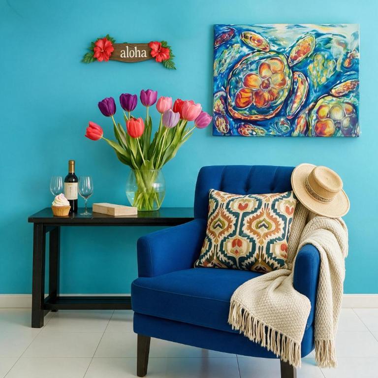 Boutique 1BR 2BR Suites Sleeps 2-8, Morning Markets, Beach & Cenote 10 Min, Kitchen Fast WiFi AC - Superior Apartment mit 1 Schlafzimmer und Balkon - 6