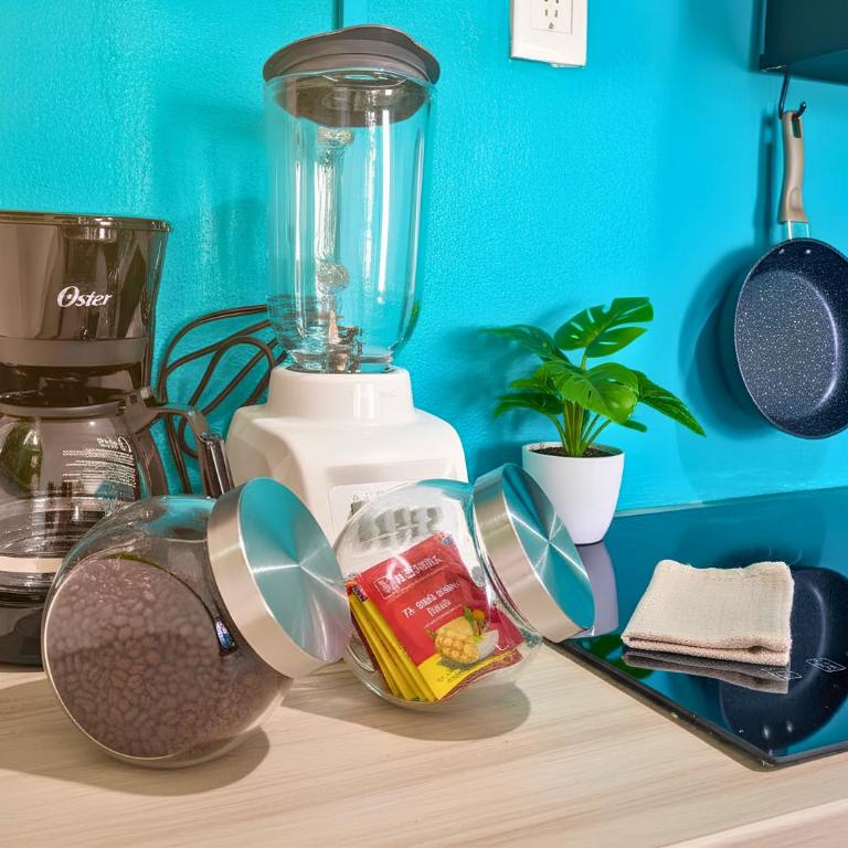 Boutique 1BR 2BR Suites Sleeps 2-8, Morning Markets, Beach & Cenote 10 Min, Kitchen Fast WiFi AC - Superior Apartment mit 1 Schlafzimmer und Balkon - 18