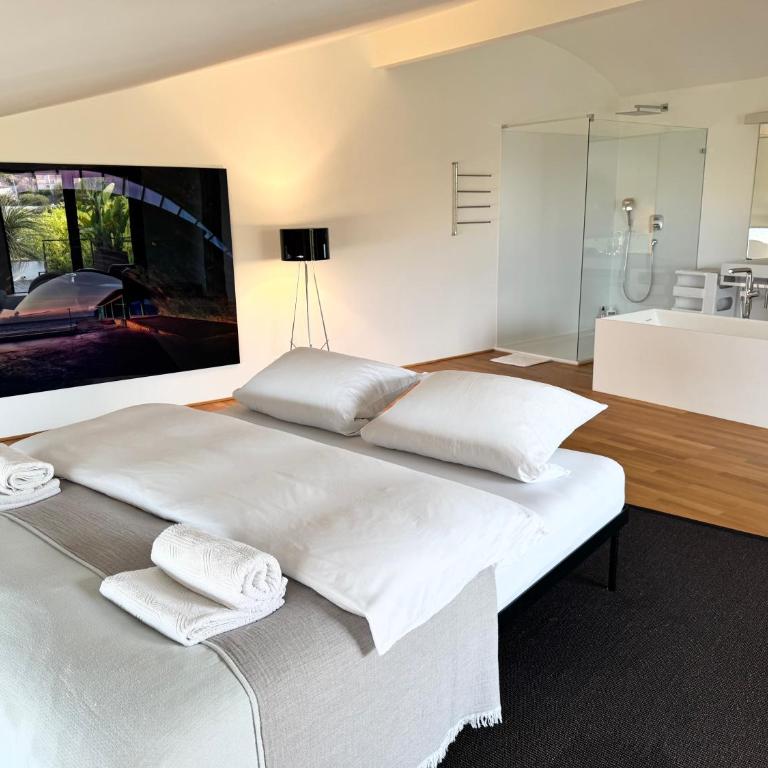 Villa Bambou bei Cannes mit Blick auf Cap Antibes - Villa - Vue sur Mer - 79