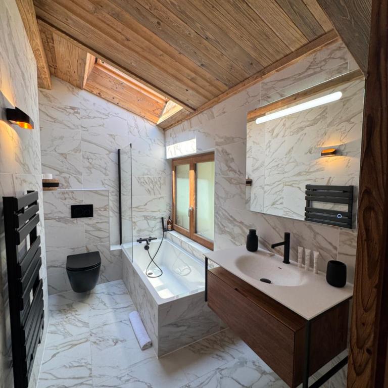 Chalet ISKEN Mont d Arbois Megeve - Appartamento con Vista Montagna - 14