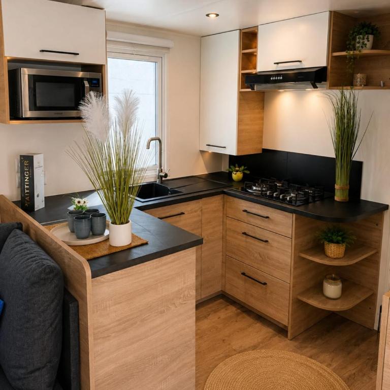 Mobil-home 3ch - 8P - Bungalow - 9