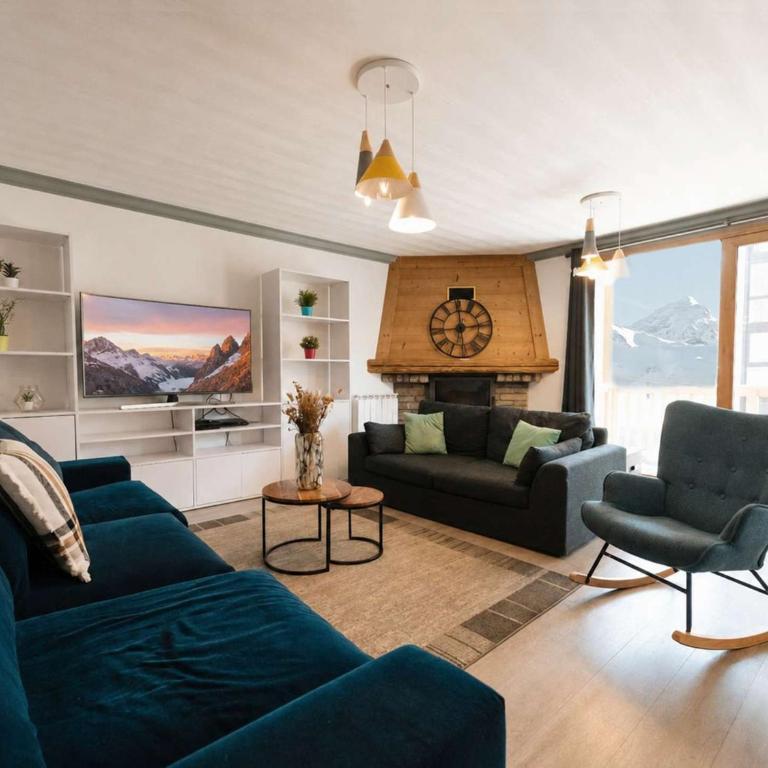 "Superbe Appartement 8/10 pers, 105m², Centre Station, Accès Direct Pistes" - Appartement 4 Chambres - 1