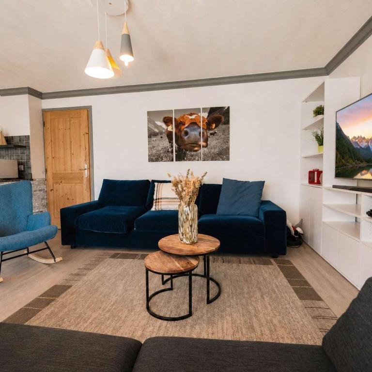 "Superbe Appartement 8/10 pers, 105m², Centre Station, Accès Direct Pistes" - Appartement 4 Chambres - 6