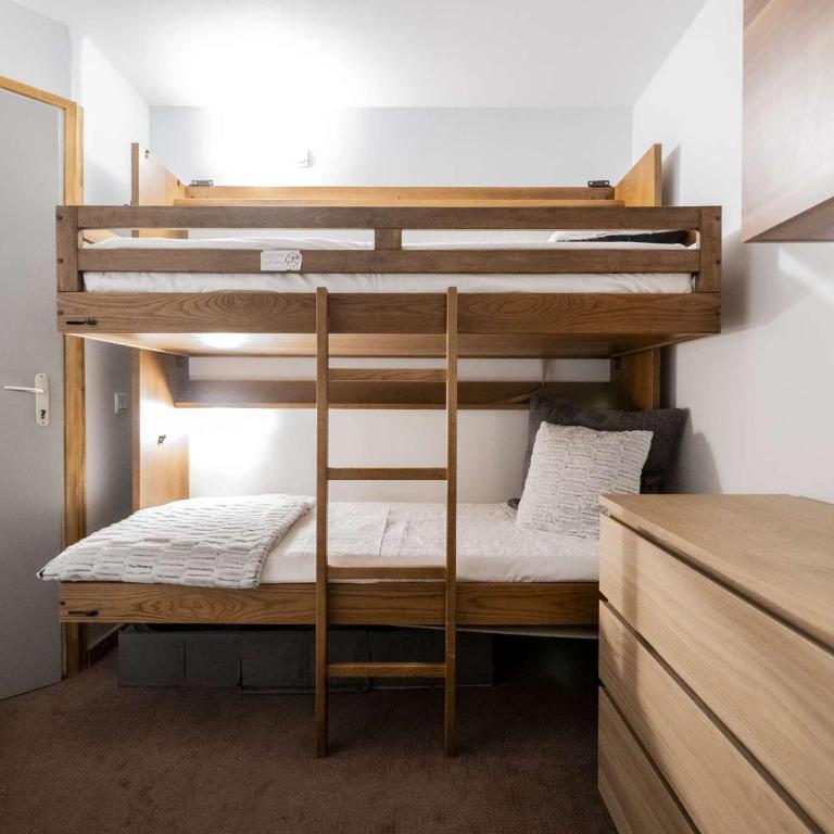 Charmant appartement rénové, 4 pers, 28m², accès direct pistes, balcon et équipements modernes - Apartment mit 1 Schlafzimmer - 11
