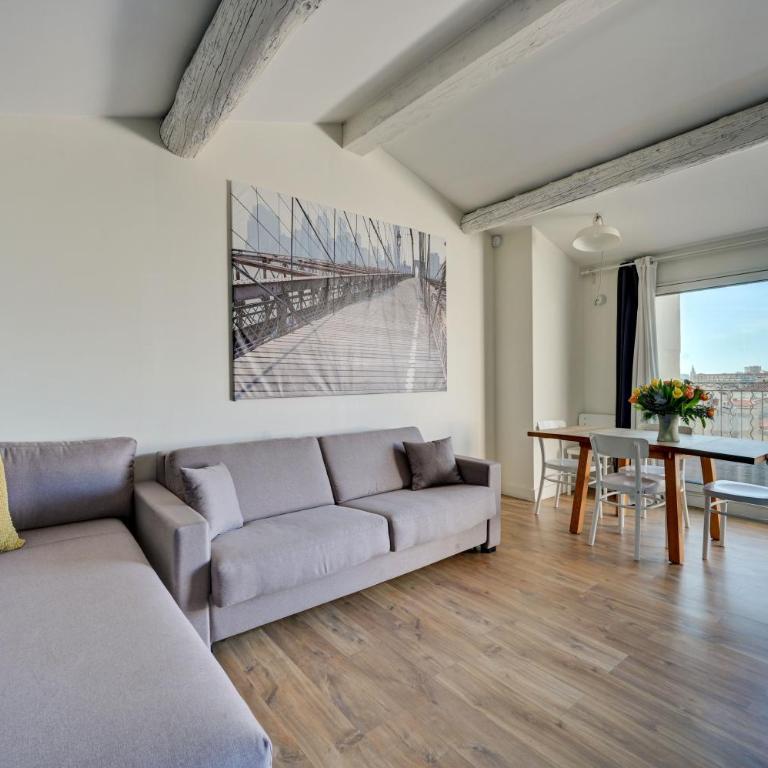 URBAN LOFT & SPA Marseille - Appartement 2 Chambres avec Terrasse - 9