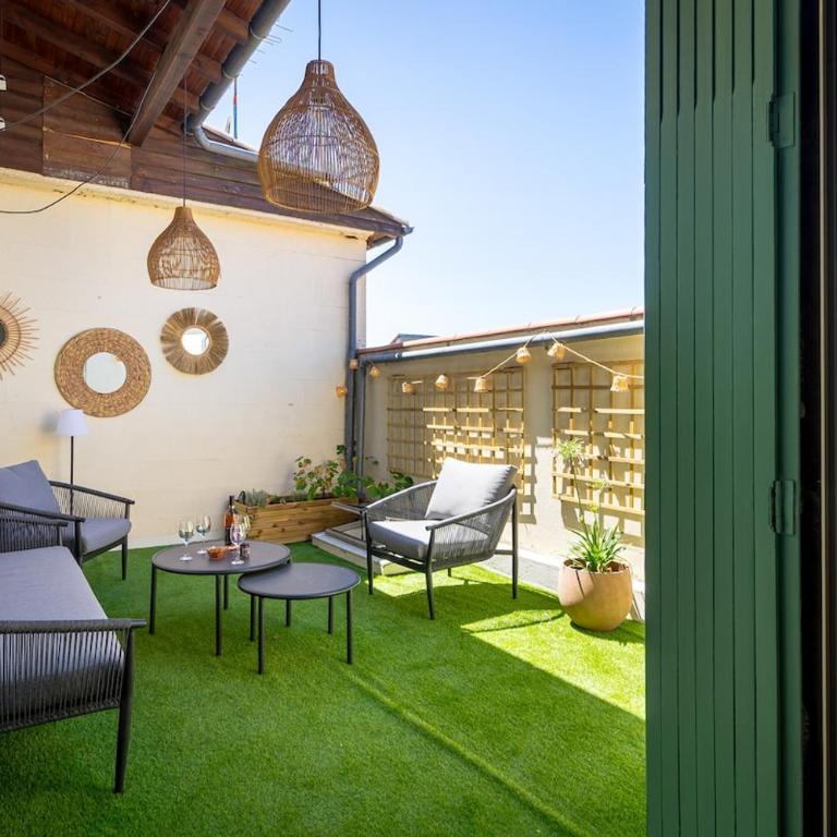 La Terrasse Bohème I T3 climatisé, Centre-ville - Appartement 2 Chambres - 4