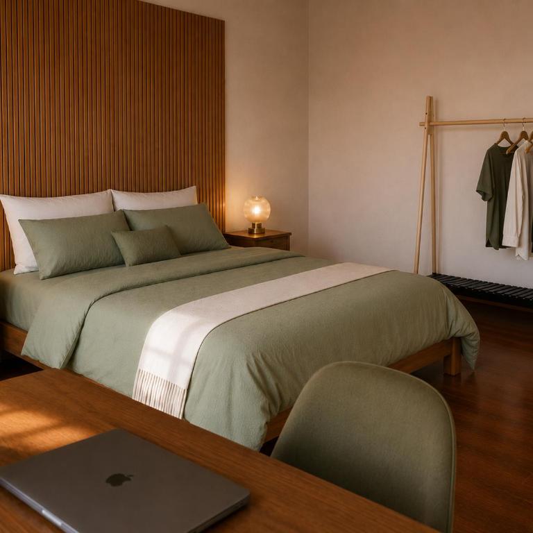 Coliving Tenerife - Villa La Laguna - Standard Double Room with Shared Bathroom - 2