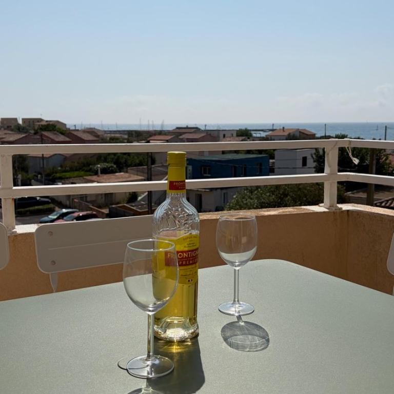 L'Escapade Marine - Duplex vue mer accès plage - Appartement 2 Chambres - Vue sur Mer - 6