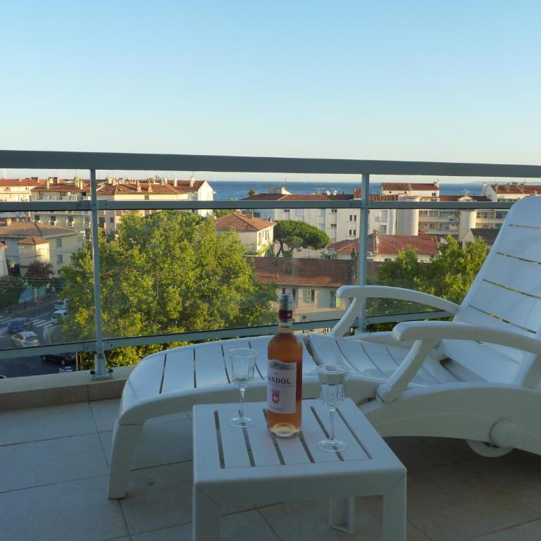 Appartement 2pieces vue mer grande terrasse - Appartement 1 Chambre - 10