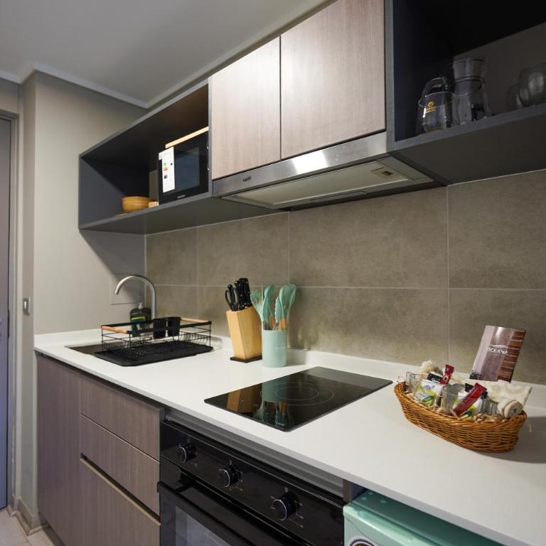 Oceana Suites Estación Santa Lucia - One-Bedroom Apartment with View - 4