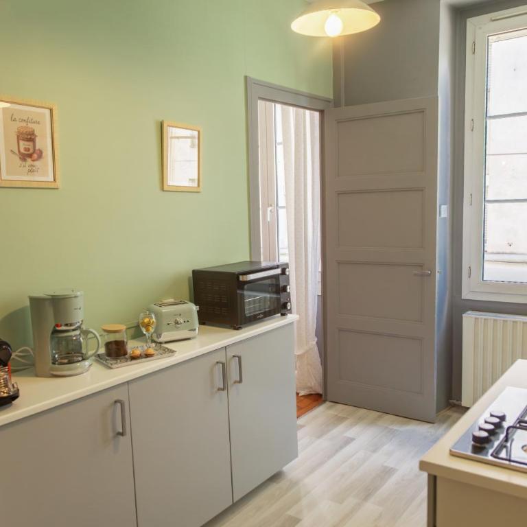 La Pause Tardy Grand T2 proche Université & EN3S - Apartment mit 1 Schlafzimmer - 9